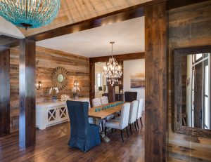 2015 Artisan Home Tour Dining Room Wood